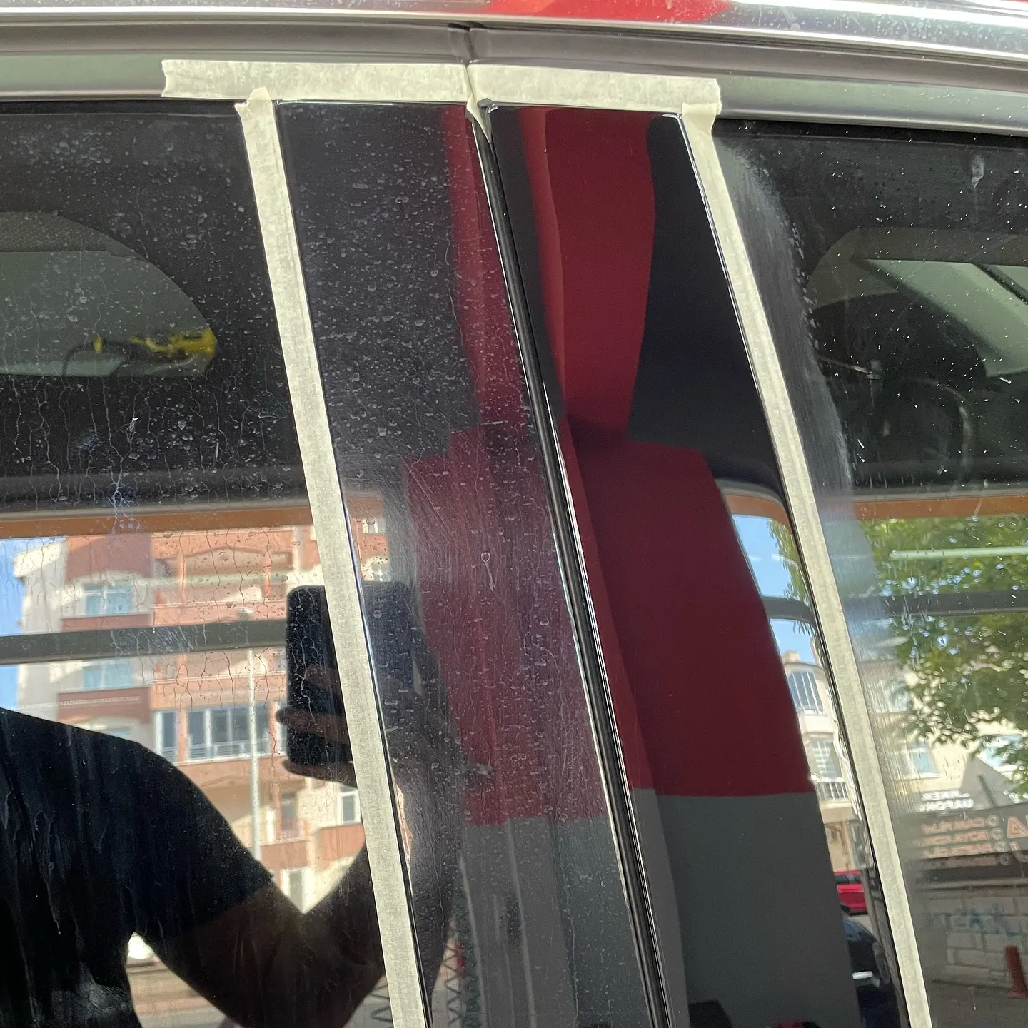 Puma Garaj kırmızı yüzey polisaj ve çizik giderme - Kayseri Polisaj